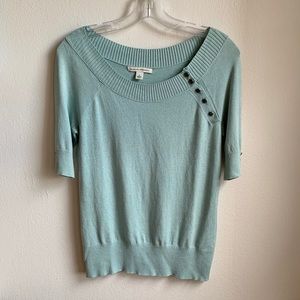 Banana Republic sweater w/silver buttons